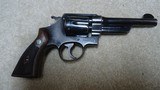 RARE MODEL 1926 .44 SPECIAL HAND EJECTOR THIRD MODEL, 5” BARREL, DESIRABLE BLUE FINISH, #55XXX - 2 of 19