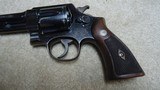 RARE MODEL 1926 .44 SPECIAL HAND EJECTOR THIRD MODEL, 5” BARREL, DESIRABLE BLUE FINISH, #55XXX - 12 of 19
