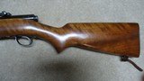 1ST. YEAR PRODUCTION MODEL 43 BOLT ACTION SPORTER WITH FANCY WALNUT, .22 K-HORNET, #7XXX, MADE 1949 - 7 of 17