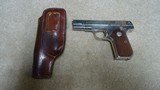 RARELY SEEN, HIGH CONDITION COLT 1908 POCKET HAMMERLESS .380 ACP IN FACTORY NICKEL FINISH, MADE 1928 - 2 of 18