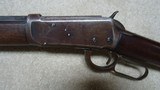 1894 FACTORY OCTAGON SHORT RIFLE, WITH VERY SCARCE 22” BARREL, CORRECT SHORT FOREND, MADE 1909 - 4 of 20