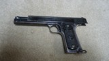 HISTORICAL, EARLY, GREAT FACTORY LETTER MODEL 1902 MILITARY AUTO, .38 ACP, SHIPPED AZ TERRITORY, 1904 - 13 of 18