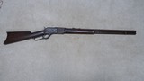 EXCEEDINGLY RARE 1876 .45-60 CAL OCT RIFLE
TWO INCH SHORTER THAN STANDARD 26” BARREL, SHIPPED 1882 - 1 of 21