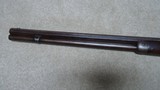 EXCEEDINGLY RARE 1876 .45-60 CAL OCT RIFLE
TWO INCH SHORTER THAN STANDARD 26” BARREL, SHIPPED 1882 - 13 of 21