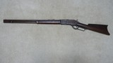 EXCEEDINGLY RARE 1876 .45-60 CAL OCT RIFLE
TWO INCH SHORTER THAN STANDARD 26” BARREL, SHIPPED 1882 - 2 of 21