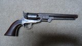 EARLY, FIRST YEAR PRODUCTION 1851 NAVY .36 CALIBER REVOLVER, #92XX, MADE 1851 - 2 of 17