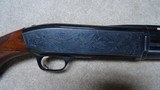 DISCONTINUED, BROWNING BPS INVECTOR, SCARCE 20 GA. PUMP, ENGRAVED RECEIVER AND HIGH POLISH BLUE - 3 of 20