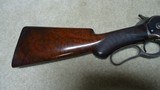 FULL DELUXE FANCY 1886 EXTRA LIGHTWEIGHT, SOLID FRAME RIFLE IN CALIBER .33 WCF, #141XXX, MADE 1906 - 7 of 21