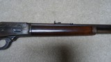 VERY EARLY 1ST YEAR PRODUCTION, SPECIAL ORDER MARLIN
1894 .38-40 OCT RIFLE, SUPER RARE 28” BARREL - 8 of 20