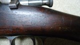 EXTREMELY HARD TO FIND FIRST YEAR PRODUCTION “ANTIQUE” MODEL 1898 KRAG RIFLE, #122XXX, MADE 1898 - 5 of 24