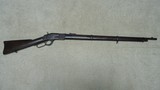 SCARCE 1873 .44-40 FULL MUSKET, #481XXX, MADE 1894 - 1 of 20