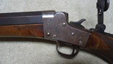 HEAVY “BUFFALO” REMINGTON HEPBURN .45-70 SINGLE SHOT RIFLE WITH EARLY SERIAL NUMBER 30XX - 4 of 23