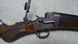 HEAVY “BUFFALO” REMINGTON HEPBURN .45-70 SINGLE SHOT RIFLE WITH EARLY SERIAL NUMBER 30XX - 3 of 23