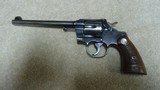 OFFICERS MODEL .38 SPECIAL WITH RARE 7 ½” BARREL, #516XXX, MADE 1925 - 1 of 15