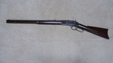 VERY HIGH CONDITION 1873 .44-40 OCTAGON RIFLE, #445XXX, MADE 1893 - 2 of 21