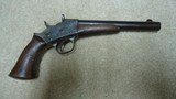 EXCELLENT AND RARE REMINGTON U.S. ARMY MODEL 1871 .50 CALIBER CENTER FIRE ROLLING BLOCK PISTOL - 2 of 17