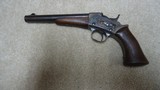 EXCELLENT AND RARE REMINGTON U.S. ARMY MODEL 1871 .50 CALIBER CENTER FIRE ROLLING BLOCK PISTOL - 1 of 17