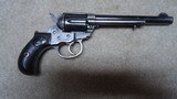VERY FINE LIGHTNING .38 COLT CALIBER DOUBLE ACTION WITH SCARCE AND DESIRABLE 6” BARREL - 2 of 17