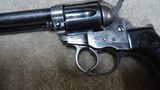VERY FINE LIGHTNING .38 COLT CALIBER DOUBLE ACTION WITH SCARCE AND DESIRABLE 6” BARREL - 11 of 17