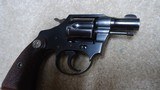 HIGH CONDITION BANKER SPECIAL, .38 NEW POLICE (.38 S&W) CALIBER, EARLY SQUARE BUTT, MADE 1931 - 12 of 14