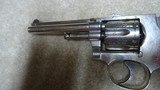 OUTSTANDING AND RARE MODEL 1896, .32 HAND EJECTOR FIRST MODEL D.A., #6XXX, MADE FROM 1896-1903 - 9 of 16