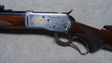 FANCY, HIGH GRADE, ENGRAVED BROWNING MODEL 65, .218 BEE CALIBER RIFLE, ONLY 1500 MADE 1989-1990). - 4 of 19
