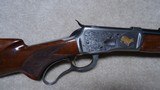 FANCY, HIGH GRADE, ENGRAVED BROWNING MODEL 65, .218 BEE CALIBER RIFLE, ONLY 1500 MADE 1989-1990). - 3 of 19