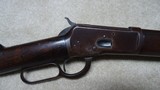 VERY EARLY ANTIQUE SERIAL NUMBER 1892 OCTAGON RIFLE, .38 WCF, #36XXX, MADE 1894 - 3 of 20
