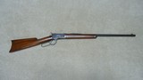 EXCELLENT CONDITION SPECIAL ORDER 1892 ROUND BARREL RIFLE, 1/2
MAGAZINE, .25-20 CAL., MADE 1906 - 1 of 20