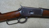 EXCELLENT CONDITION SPECIAL ORDER 1892 ROUND BARREL RIFLE, 1/2
MAGAZINE, .25-20 CAL., MADE 1906 - 3 of 20