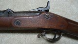 VERY SCARCE SPRINGFIELD MODEL 1870 .50-70 TRAPDOOR RIFLE, ONLY APPROX. 11,000 MADE 1870-1873 - 4 of 21