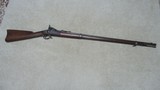 VERY SCARCE SPRINGFIELD MODEL 1870 .50-70 TRAPDOOR RIFLE, ONLY APPROX. 11,000 MADE 1870-1873 - 1 of 21