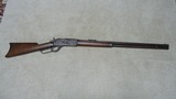 EARLY 1876 SECOND MODEL .45-60 CAL., 28" OCTAGON RIFLE, #14XXX, MADE 1881 - 1 of 20