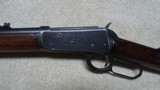 EXCELLENT UNUSUAL SPECIAL ORDER 1894 .38-55 WITH ROUND BARREL AND 2/3 MAGAZINE, #585XXX, MADE 1912 - 4 of 20