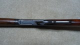 EXCELLENT UNUSUAL SPECIAL ORDER 1894 .38-55 WITH ROUND BARREL AND 2/3 MAGAZINE, #585XXX, MADE 1912 - 6 of 20