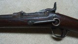 FINE INDIAN WARS 1879 TRAPDOOR CARBINE, #132XXX, WITH LIGHT BUT LEGIBLE 1879 DATED STOCK CARTOUCHE - 4 of 23