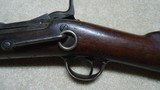 FINE INDIAN WARS 1879 TRAPDOOR CARBINE, #132XXX, WITH LIGHT BUT LEGIBLE 1879 DATED STOCK CARTOUCHE - 12 of 23