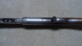 SELDOM SEEN M-14R 18 ½” CARBINE, STRAIGHT GRIP PUMP RIFLE, .32 REM. CALIBER WITH THUMBNAIL SAFETY - 6 of 18
