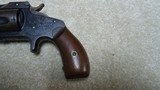 VERY RARE BLUE FINISH/SMOOTH WALNUT GRIP S&W “BABY RUSSIAN” ONLY MADE 1876-1877 - 10 of 15
