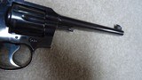 EXC.EARLY OFFICERSMODEL .38 SPECIAL WITH SCARCE AND DESIRABLE 7 ½” BARREL, #357XXX, MADE 1913 - 13 of 16