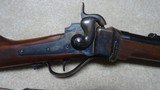 EARLY SHILOH SHARPS NEW MODEL 1863 .54 CALIBER PERCUSSION THREE-BAND MILITARY RIFLE, #14XX - 3 of 24