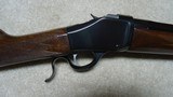 BROWNING B-78 HIGHWALL SINGLE SHOT .45-70 OCTAGON SPORTING RIFLE, #W57 80XXX, MADE FROM 1973-1982 - 3 of 17