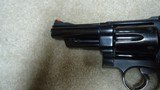 EARLY 5-SCREW PRE-29 .44 MAGNUM WITH RARE FACTORY 4” BARREL, #S 167XXX, MADE 1957, letter - 5 of 17