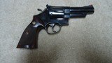 EARLY 5-SCREW PRE-29 .44 MAGNUM WITH RARE FACTORY 4” BARREL, #S 167XXX, MADE 1957, letter - 1 of 17