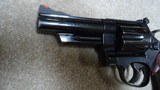 EARLY 5-SCREW PRE-29 .44 MAGNUM WITH RARE FACTORY 4” BARREL, #S 167XXX, MADE 1957, letter - 6 of 17