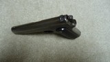 VERY EARLY MODEL 1903 .38 ACP POCKET HAMMER AUTO PISTOL, #19XXX, MADE 1904 WITH ROUND “STUB” HAMMER - 3 of 14