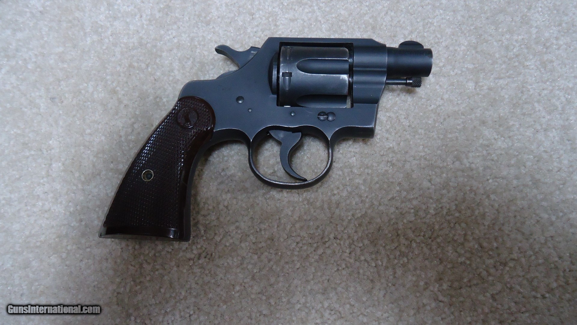 EARLY AND EXTREMELY SCARCE WORLD WAR II COLT COMMANDO REVOLVER