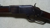 VERY HIGH CONDITION ANTIQUE 1873 .32-20 CALIBER, OCTAGON RIFLE, #392XXX, MADE 1891 - 4 of 20