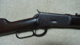VERY EARLY ANTIQUE SERIAL NUMBER 1892 SADDLE RING CARBINE IN .38-40 CALIBER, #38XXX, MADE 1894 - 3 of 20