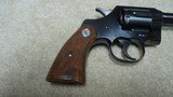 MINTY CONDITION WORLD WAR II ISSUE COLT OFFICIAL POLICE .38 SPECIAL, 4” BARREL, #691979 - 12 of 16